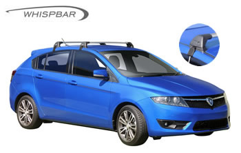 Proton Suprima roof racks Yakima Whispbar